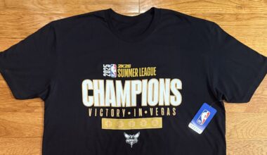 Want to win the official Hornets Summer League Championship limited-edition T-shirt and poster?