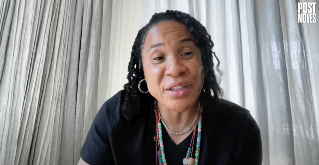 Dawn Staley on the 'Post Moves' podcast.