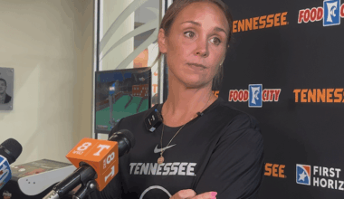 WATCH: Lady Vols Basketball Coach Kim Caldwell Meets With Media