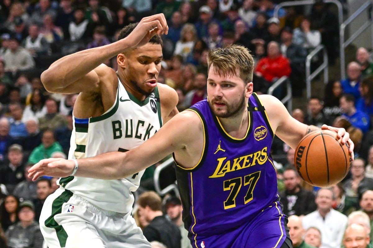 Giannis joins forces with Luka Doncic on Lakers in latest Bleacher Report trade proposal
