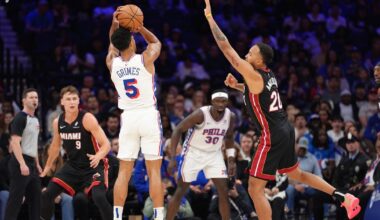 5 Sixers thoughts: Checking in on Quentin Grimes, Joel Embiid attends a Phillies game and more