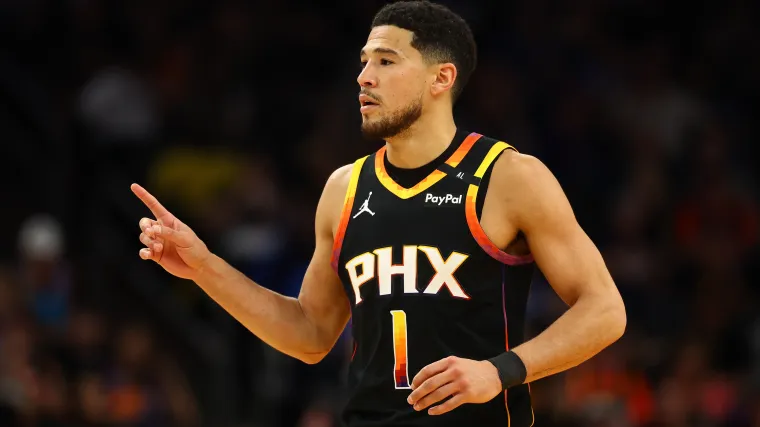 Trade proposal predicts Rockets will land Suns' Devin Booker, deal away four players image