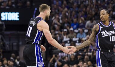 Sacramento Kings stars Domantas Sabonis and DeMar DeRozan