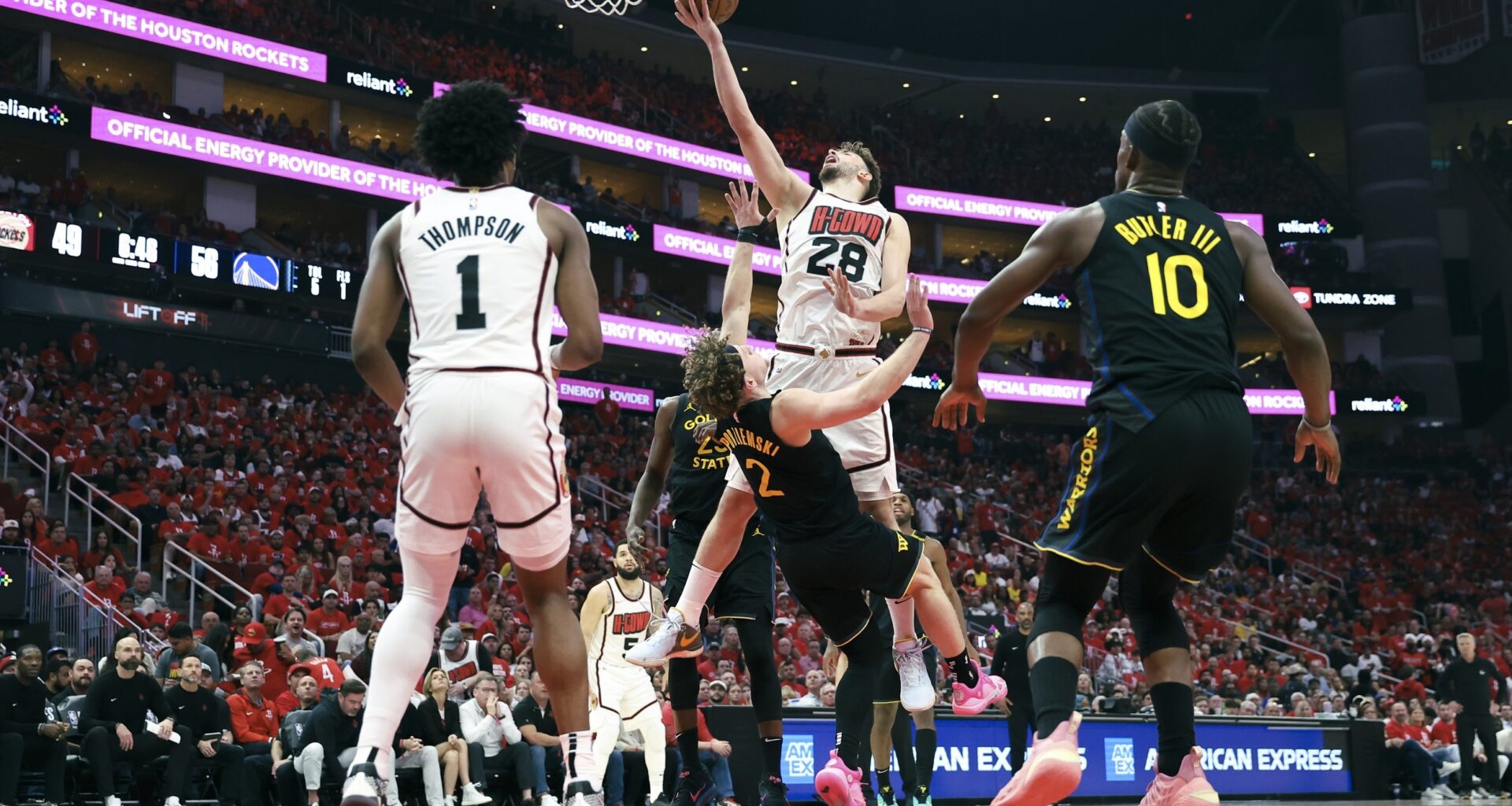 The Jumbo-Ball Rockets Are Just Barmy About Centers