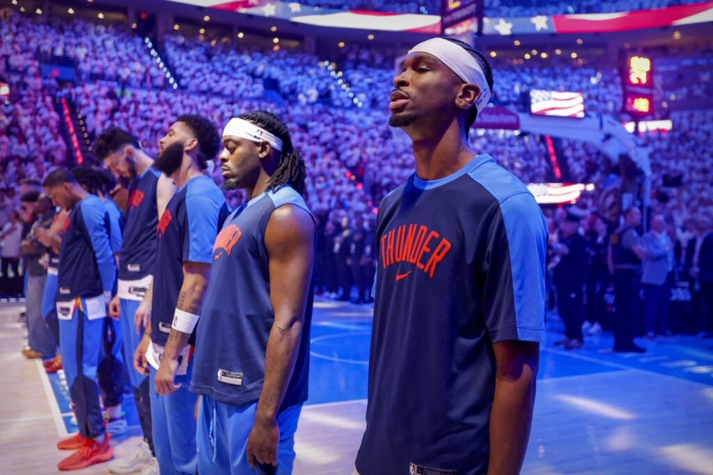 Oklahoma City Thunder guard Shai Gilgeous-Alexander 