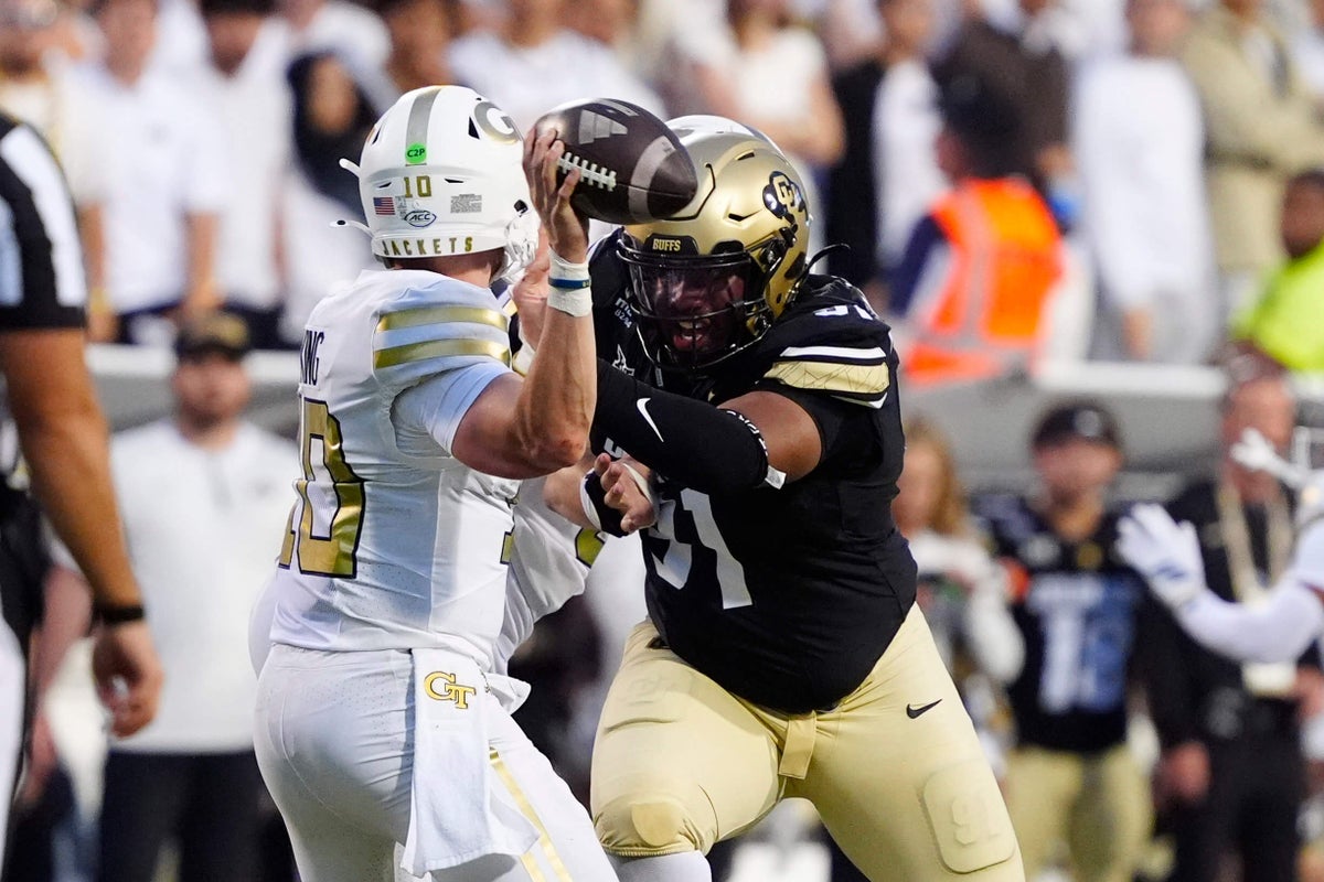 Colorado starts season with loss to Georgia Tech in post-Travis Hunter era