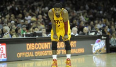 Kyrie says he formed a lot of ‘bad habits’ while losing games in early Cavs days