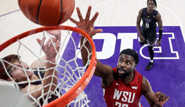 WSU Cougars ND Okafor UW Huskies 2024...