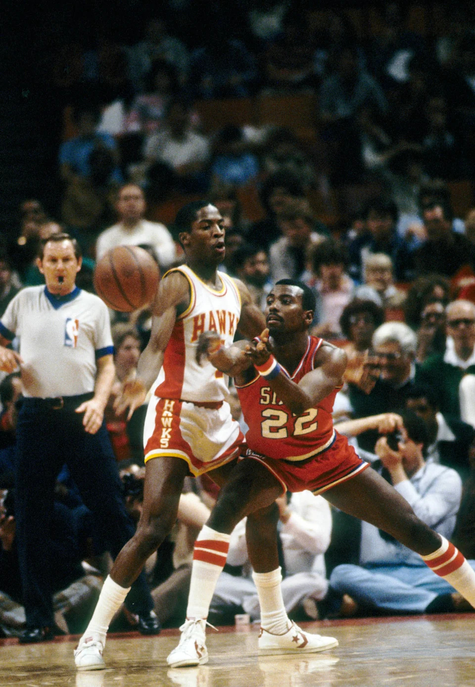 Unknown date; Atlanta, GA, USA; FILE PHOTO; Philadelphia 76ers guard Andrew Toney (22) in action against the Atlanta Hawks at The Omni. Mandatory Credit: Manny Rubio-USA TODAY Sports