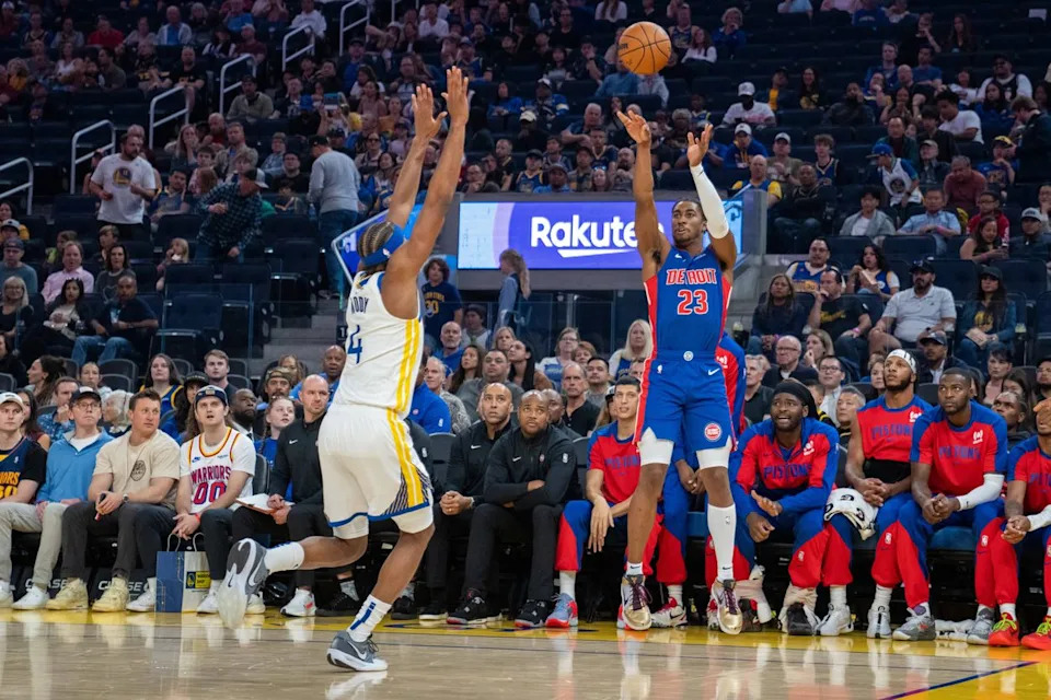 NBA: Preseason-Detroit Pistons at Golden State Warriors