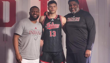 IU basketball freshman guard Aleksa Ristic is now on campus