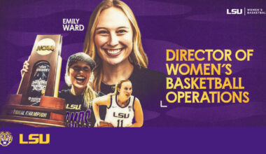 Women’s Basketball National Champion Emily Ward Named Director of Operations – LSU
