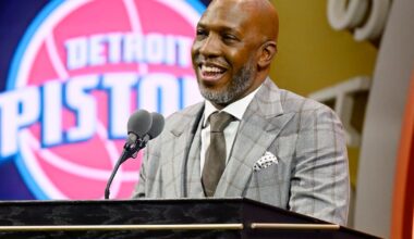 Detroit Pistons great Chauncey Billups enters basketball's Hall of Fame