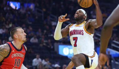 Missing Curry and Wiggins, Warriors use their depth to rally past Pelicans