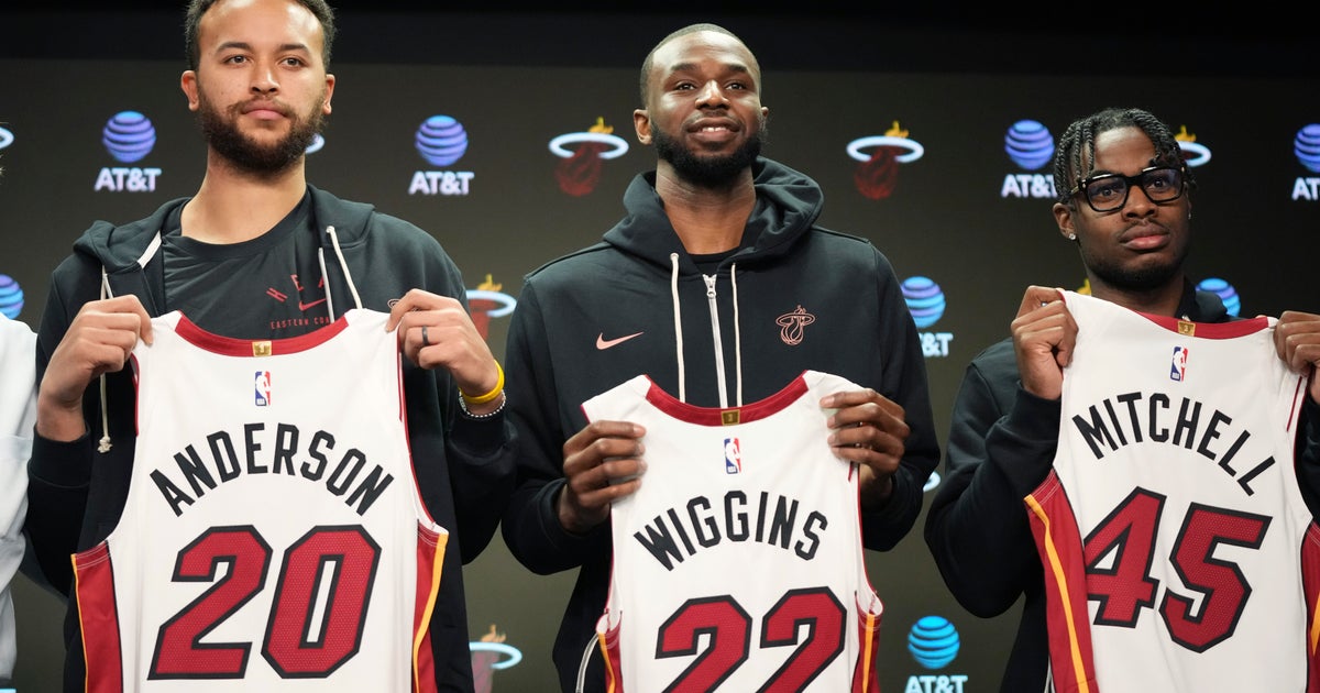 Miami Heat officially welcome Wiggins, Mitchell and Anderson to team after Butler trade