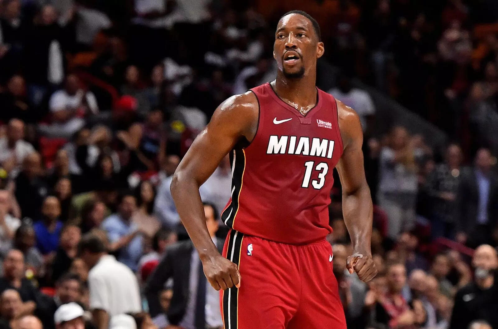 Bam Adebayo of the Miami Heat (Image via USA TODAY Sports) Bam Adebayo of the Miami Heat