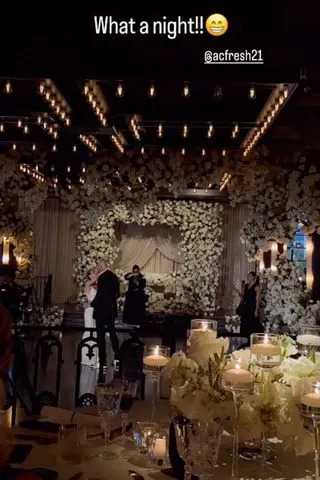 Isaiah Joe/Instagram  Alex Caruso and Haleigh Broucher share a dance during their August 2025 wedding in Houston, Texas