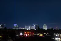 The Sacramento Kings beat the Indiana Pacers at Golden1 Center in Sacramento, Calif., on Wednesday, Nov. 30, 2022. Fans have responded to the beam with delight, chanting for the beam to be lit during games and nicknaming the team the "Beam Team."