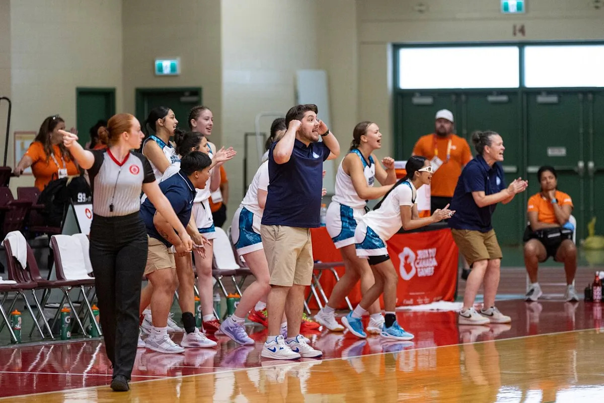 N.W.T. women's basketball coach wins on his childhood court