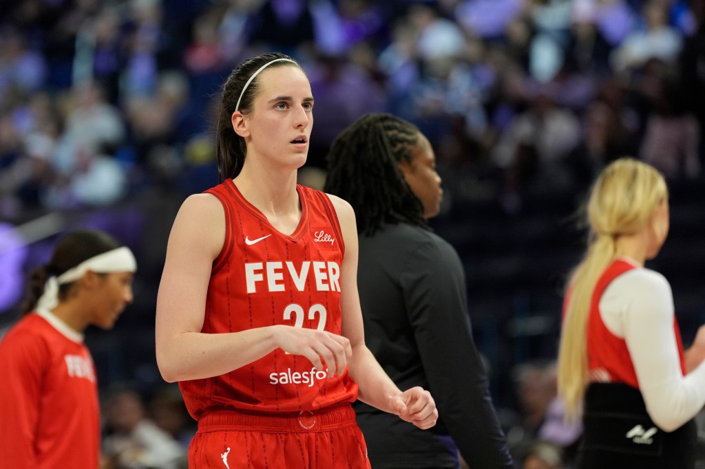 Indiana Fever player #22 during a game.