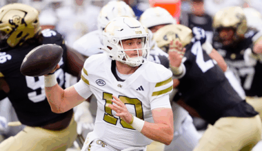 Georgia Tech storms past Colorado as Haynes King runs for three TDs, Deion Sanders loses Year 3 opener
