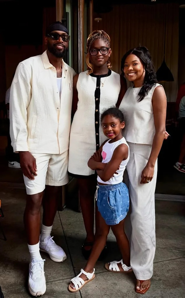 Zaya Wade graduates high school with Dwyane Wade and Gabrielle Union cheering her on