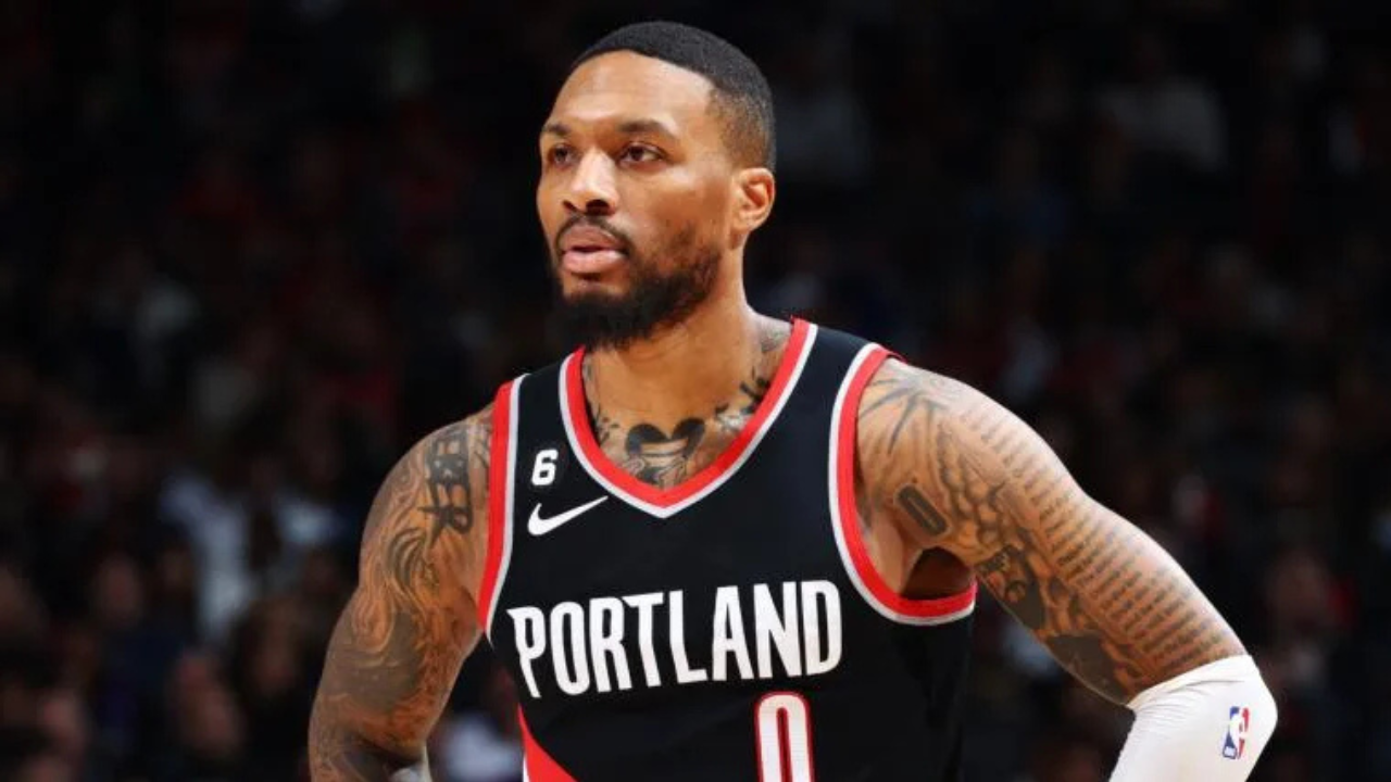 Damian Lillard is now in Portland Trail Blazers (Image via Getty Images) Damian Lillard is now in Portland Trail Blazers