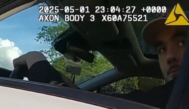 Zach Edey Traffic Stop Video Shows Cop Livid With NBAer Over Speeding