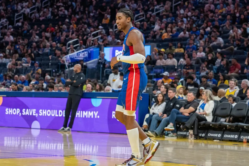 NBA: Preseason-Detroit Pistons at Golden State Warriors
