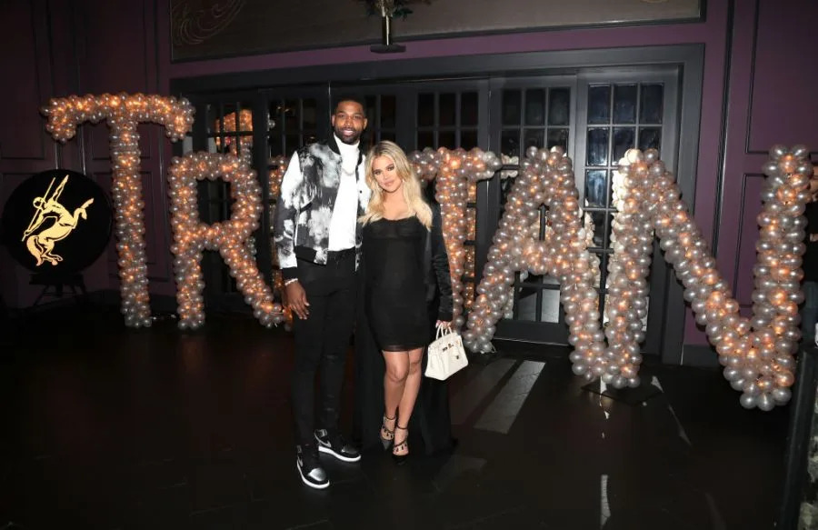 LOS ANGELES, CA – MARCH 10: Tristan Thompson and Khloe Kardashian pose for a photo as Remy Martin celebrates Tristan Thompson’s Birthday at Beauty & Essex on March 10, 2018 in Los Angeles, California. (Photo by Jerritt Clark/Getty Images for Remy Martin )