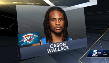 OKC Thunder's Cason Wallace reflects on NBA Finals celebrations