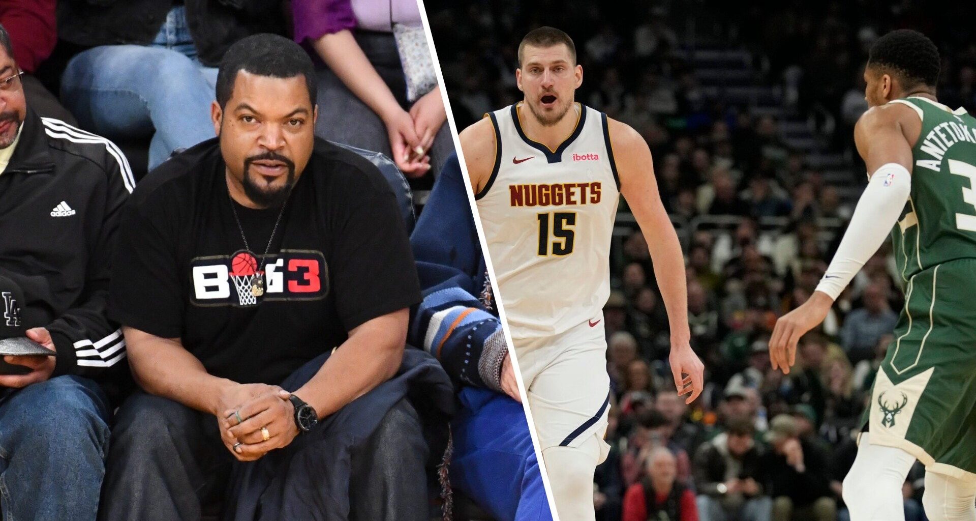Ice Cube chooses who he would rather join Luka Doncic on the Lakers, Nikola Jokic or Giannis Antetokounmpo