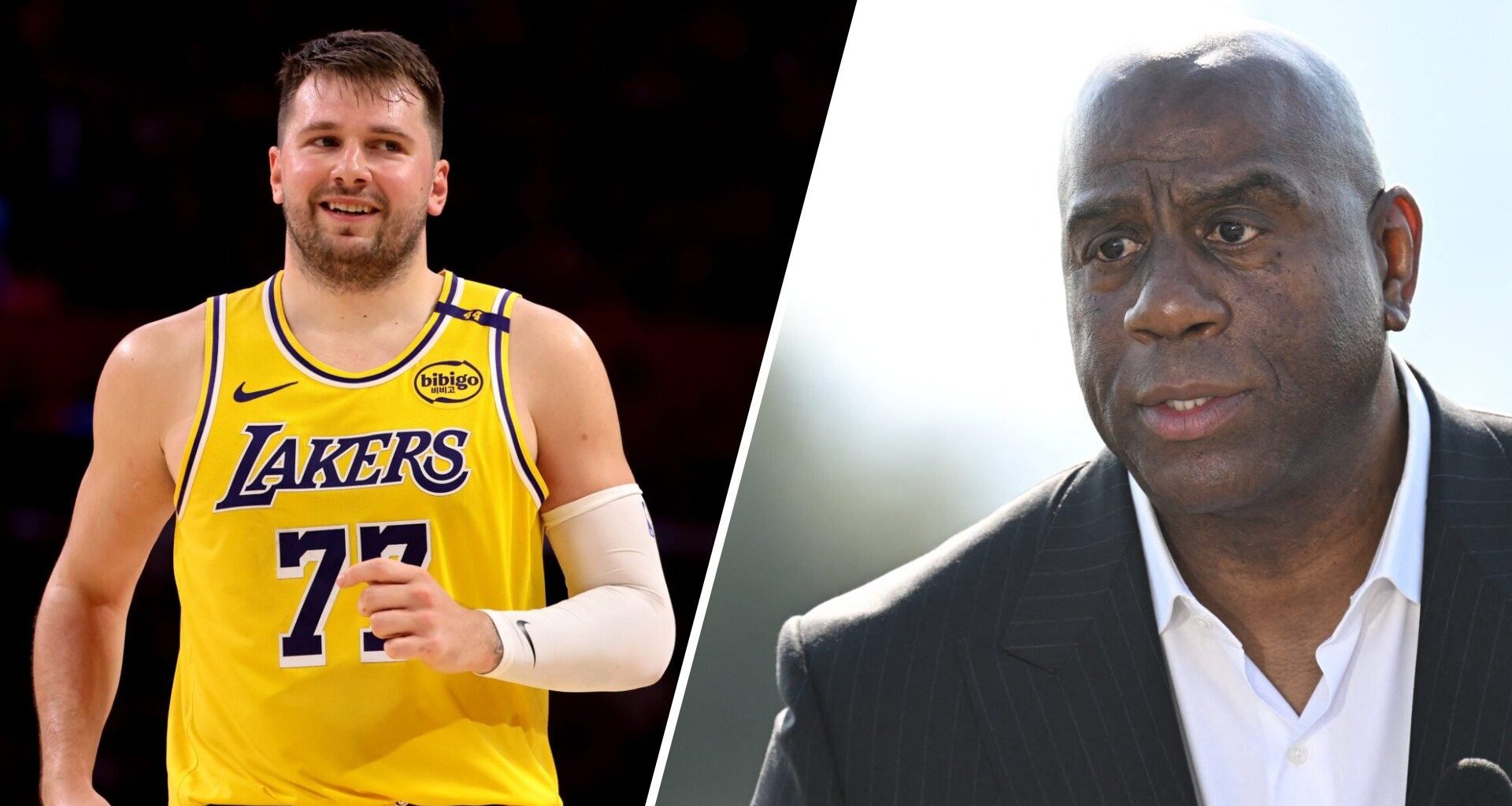 Former Dallas Mavericks star 'loves' Luka Doncic replicating Magic Johnson's 'big smile' killer instinct for LA Lakers