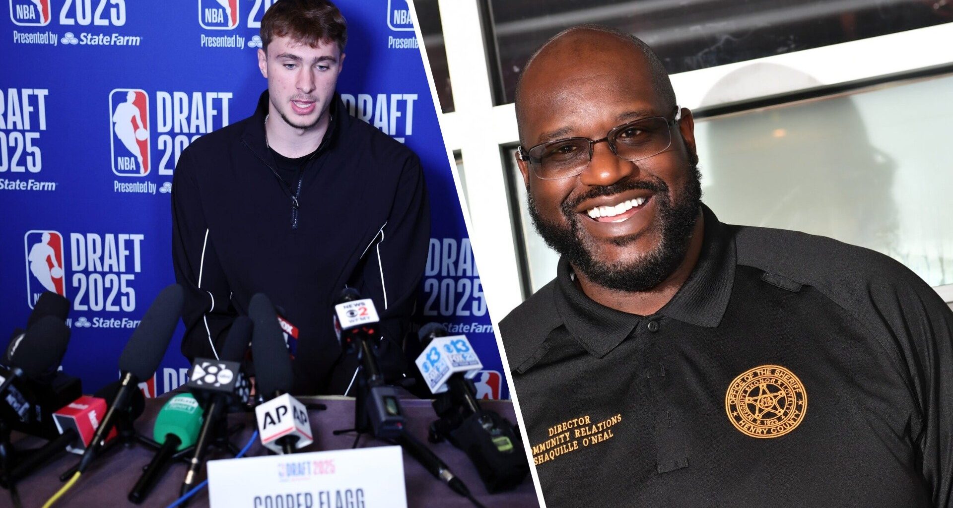 Shaquille O'Neal raves about what he has already seen from Cooper Flagg, but has one concern