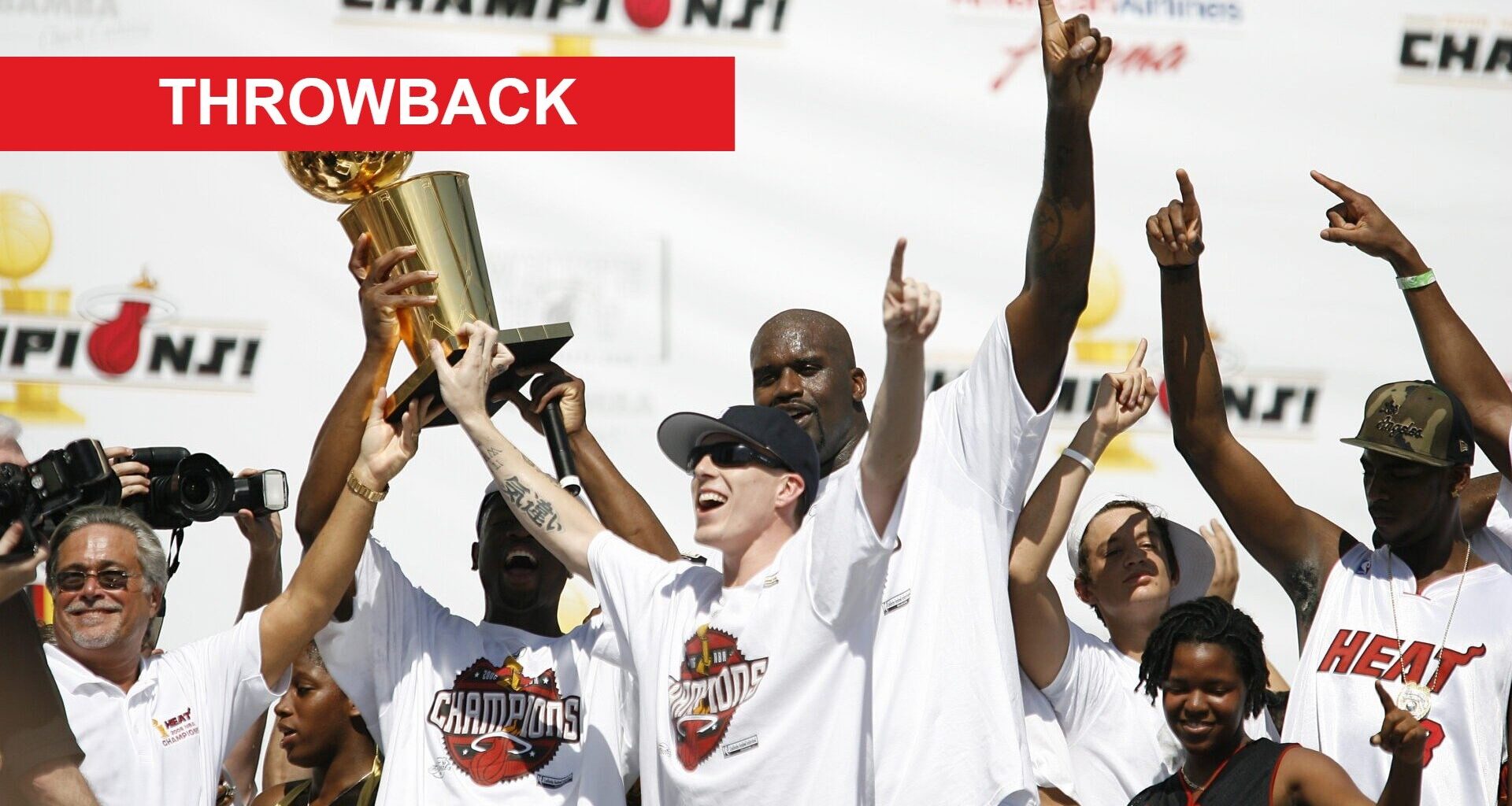 Shaquille O'Neal played a role in plotting the NBA's largest trade that helped Miami Heat win the 2006 NBA championship