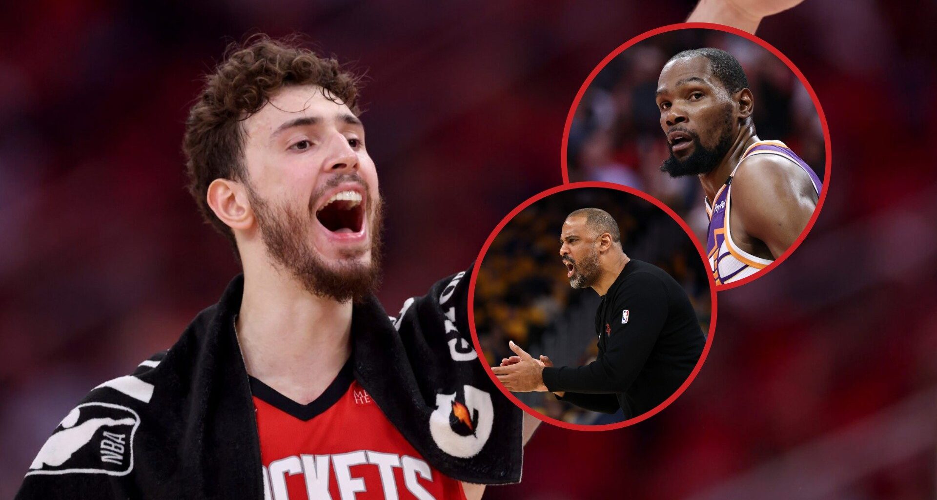 Alperen Sengun has strong reaction to Kevin Durant concern on Rockets, makes Ime Udoka admission, 'It doesn't matter...'