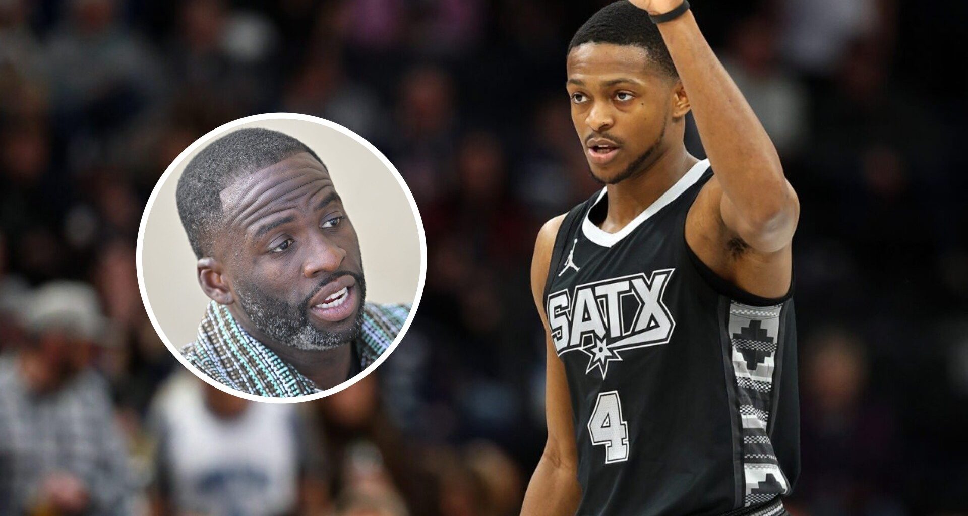 Draymond Green reacts to concern for Spurs stars after De'Aaron Fox's $229m extension