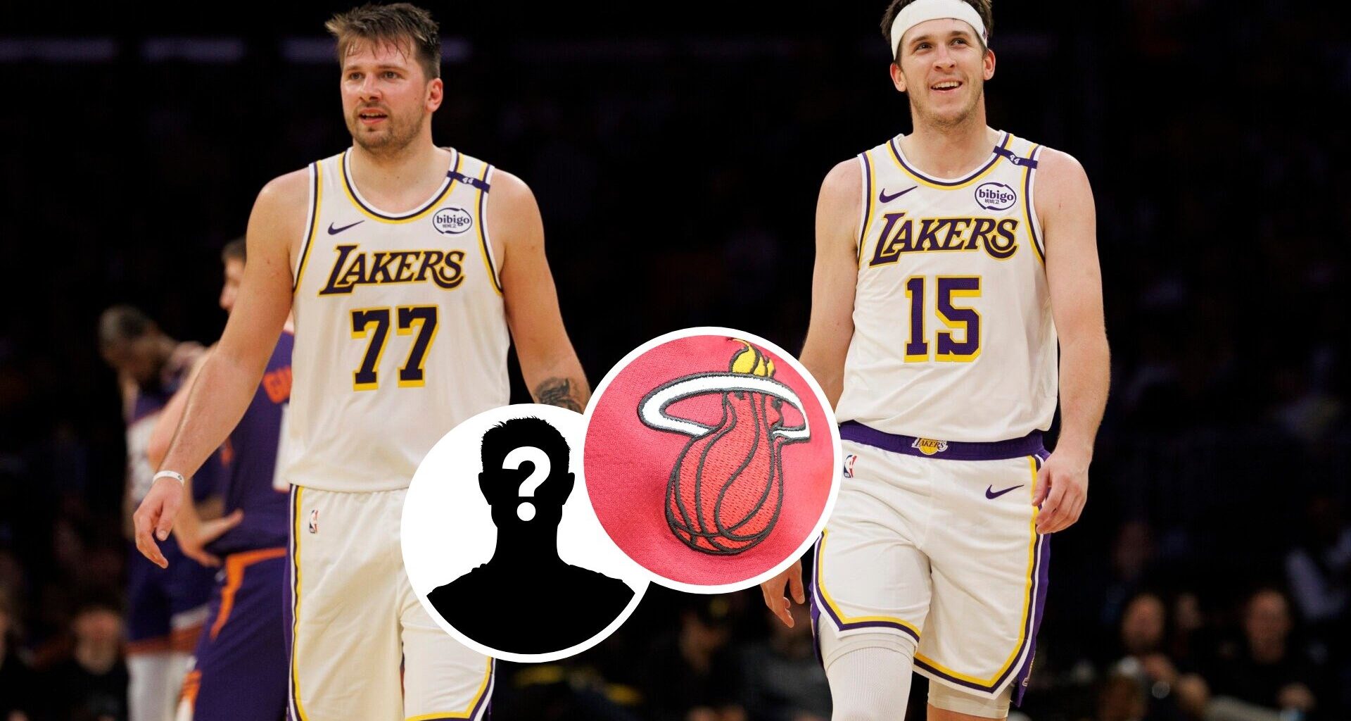 NBA mock trade with Miami Heat adds perfect wing defender to LA Lakers next to Luka Doncic, Austin Reaves