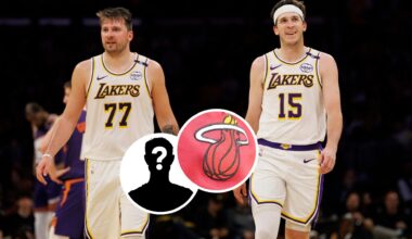 NBA mock trade with Miami Heat adds perfect wing defender to LA Lakers next to Luka Doncic, Austin Reaves