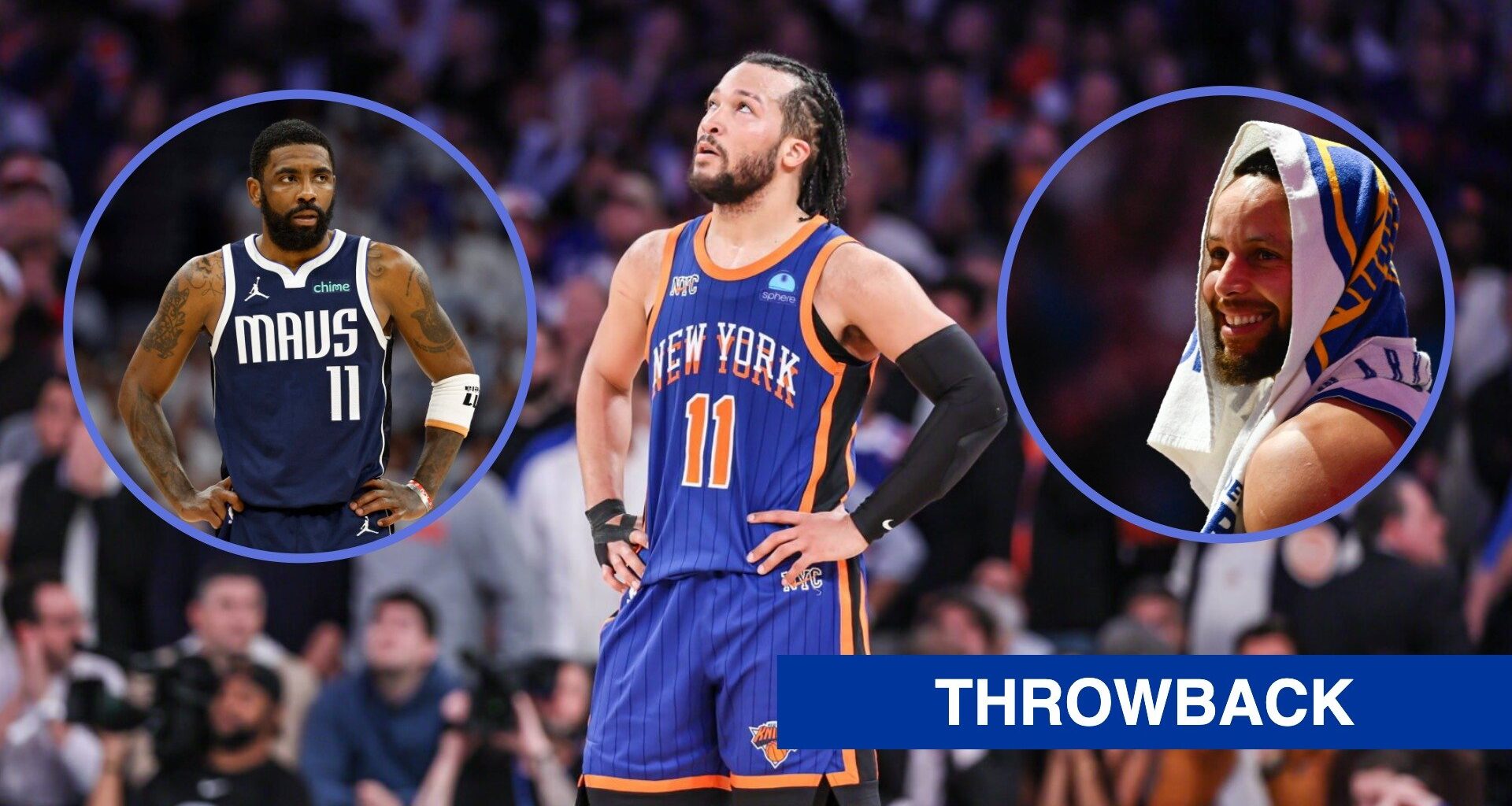 Jalen Brunson once picked hardest to guard between Steph Curry and Kyrie Irving, one star makes players 'look foolish'