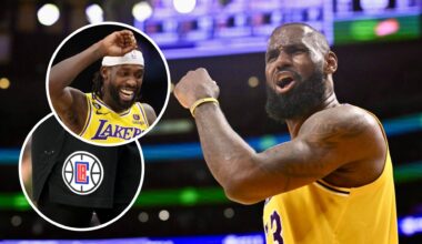 Patrick Beverley on the strong message LeBron James is really sending with LA Clippers training photo