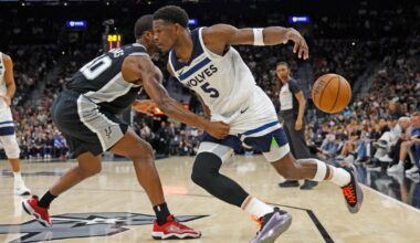 Johnson and Paul lead Spurs past Timberwolves 113-103 as Popovich misses game with illness