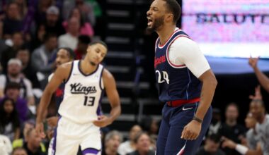 Norman Powell has 31 points and 12 rebounds as the Clippers hold off the Kings 107-98