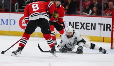 Knight stars in Chicago debut as Blackhawks beat slumping Kings