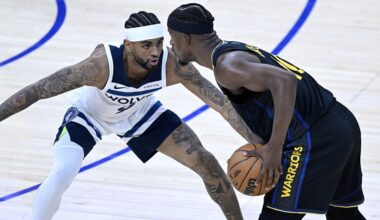 Timberwolves beat Warriors 117-110, leaving Golden State on the brink of elimination