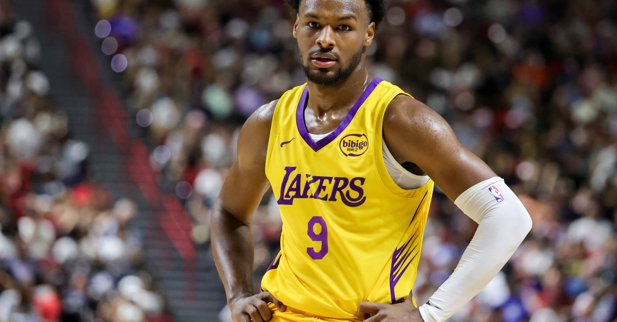 Nate McMillan says Bronny James could get rotation minutes next year