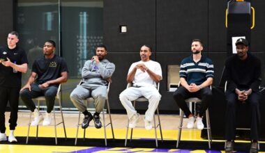 What is the biggest weakness on the Lakers roster?