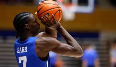 Dame Sarr Seems Pretty Happy To Be A Blue Devil