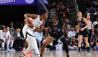 WNBA scores: A’ja Wilson leads Aces past Valkyries 78-72