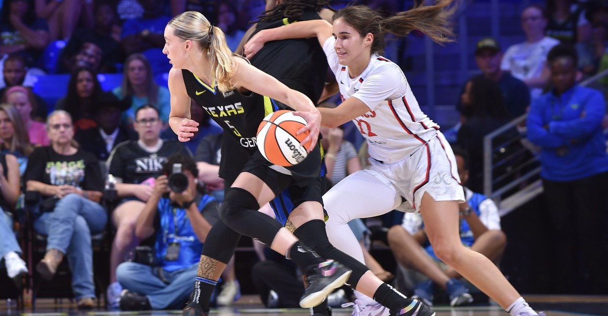 Wings fall apart in the second half against Mystics, 91-78